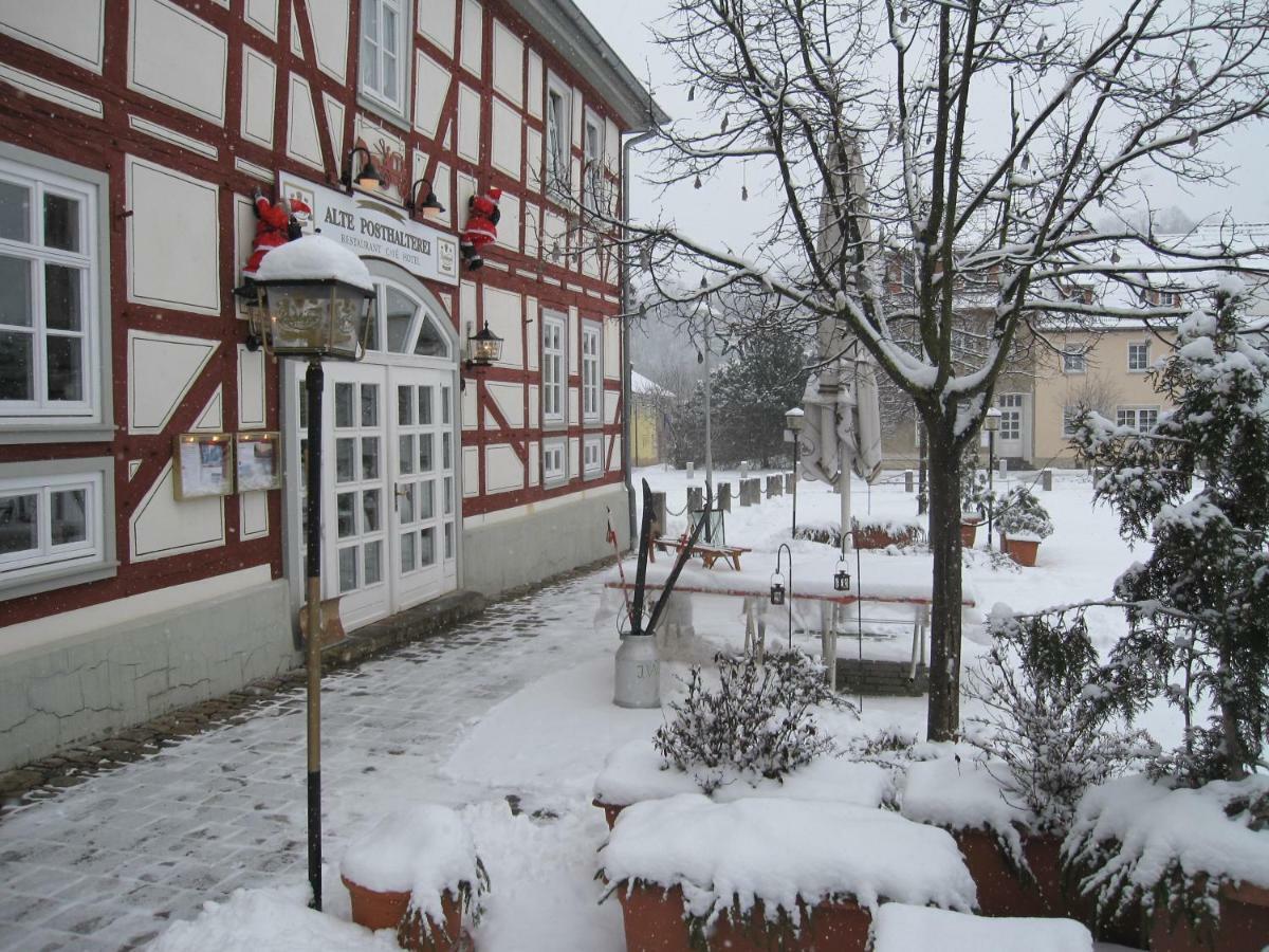 Hotel Alte Posthalterei Creuzburg Eksteriør billede