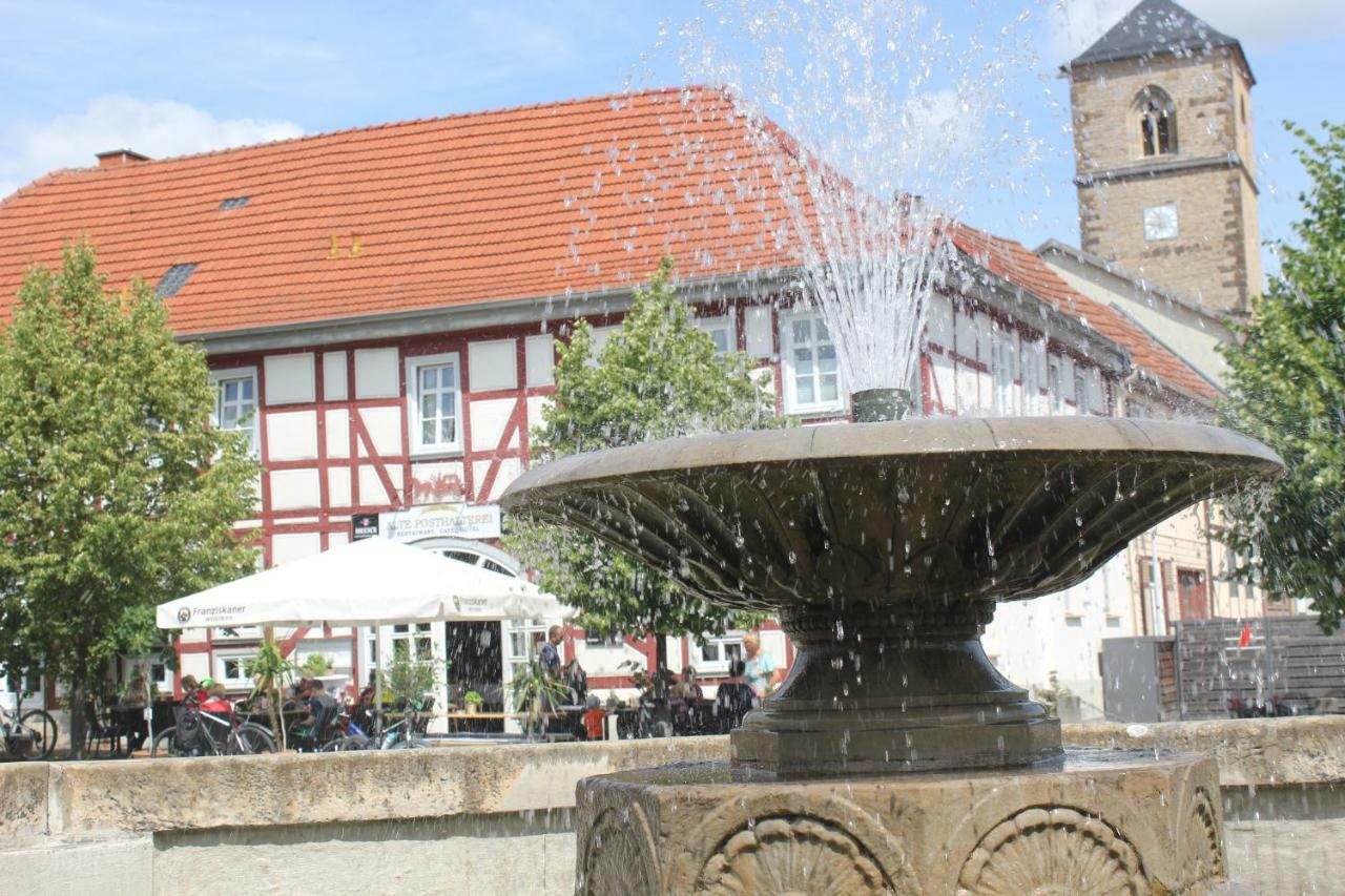 Hotel Alte Posthalterei Creuzburg Eksteriør billede